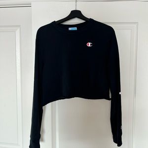 Champion long sleeve cropped top